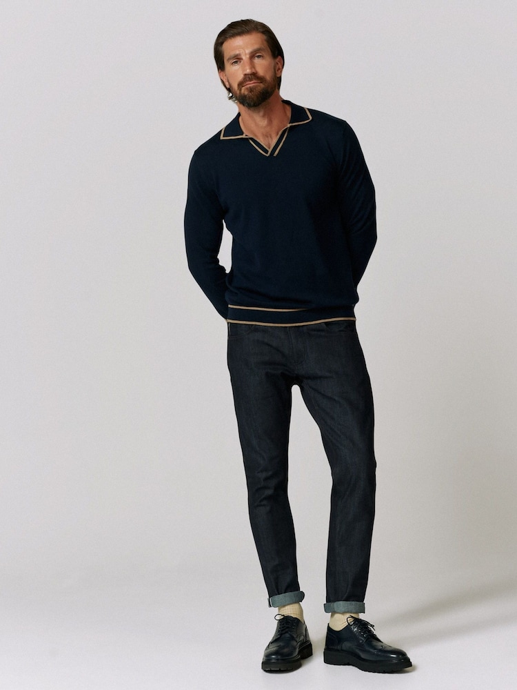 Oliver Sweeney Long Sleeve Polo Shirt - Image 5 of 5 Oliver Sweeney Long Sleeve Polo Shirt - Image 5 of 5