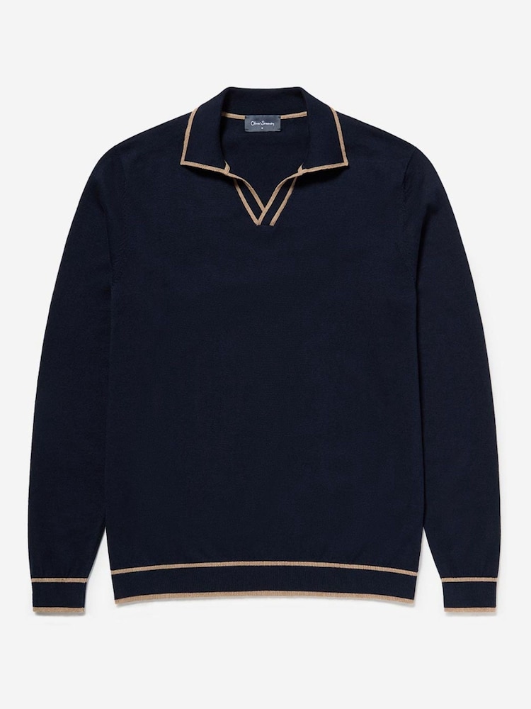 Oliver Sweeney Long Sleeve Polo Shirt - Image 5 of 5 Oliver Sweeney Long Sleeve Polo Shirt - Image 5 of 5
