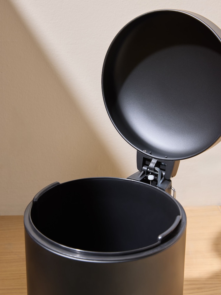 MADE.COM Black Joss 5 Litre Soft Close Pedal Bin - Image 2 of 4