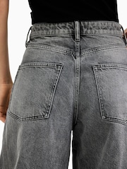 AllSaints Grey Jett Barrel Jeans - Image 7 of 7