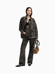 AllSaints Brown Blake Jeans - Image 4 of 8