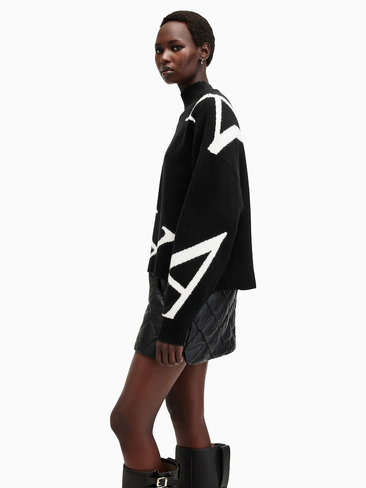 AllSaints A Star Jumper - Image 4 of 7