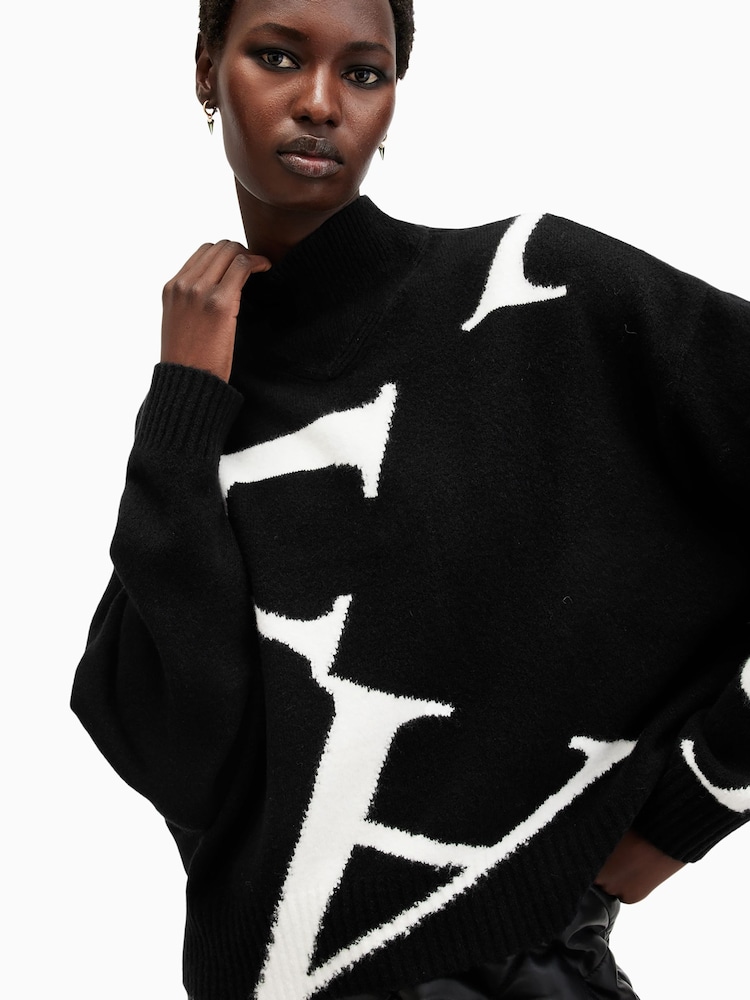 AllSaints A Star Jumper - Image 6 of 7