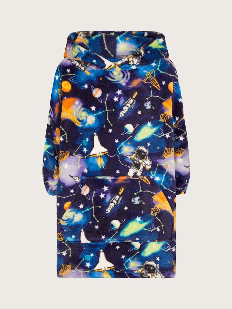 Monsoon Fleece Space Print Blanket Hoodie - Imagen 1 de 2 Monsoon Fleece Space Print Blanket Hoodie - Imagen 1 de 2