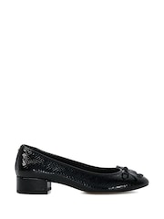Dune London Admirably Bajo Heel Ballet Flats - Imagen 2 de 6