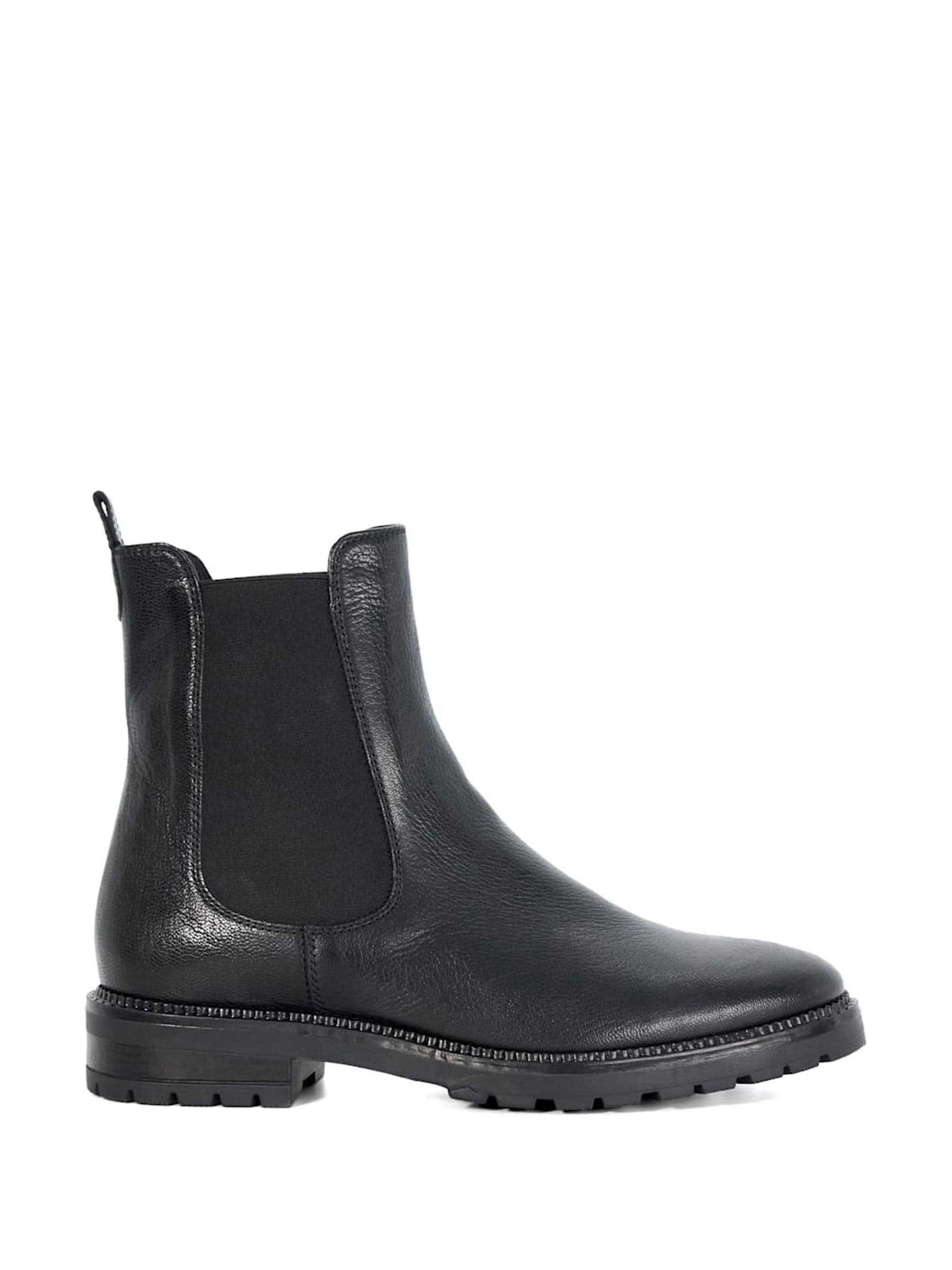 Buy Dune London Black Poema Cleated Sole Chelsea Boots from Next USA