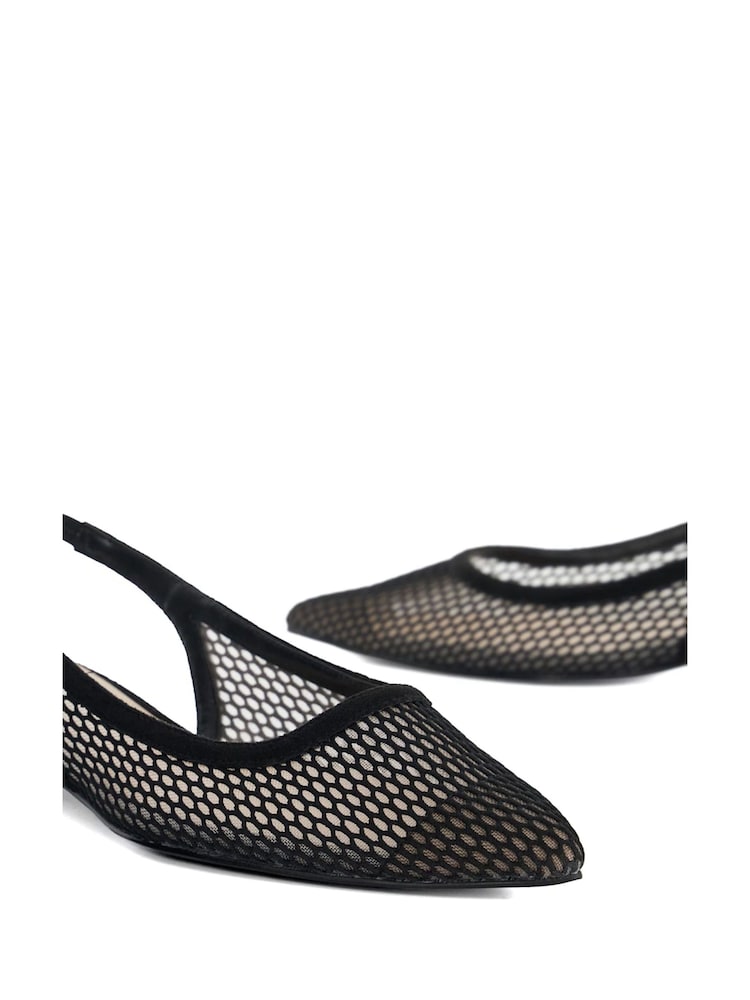 Dune London Connolly Mesh Slingback čevlji s plosko peto/brez pete - Slika 6 iz 6 Dune London Connolly Mesh Slingback čevlji s plosko peto/brez pete - Slika 6 iz 6
