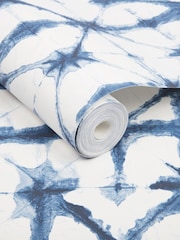 Graham & Brown Blue A4 Wallpaper Sample - Image 3 of 3