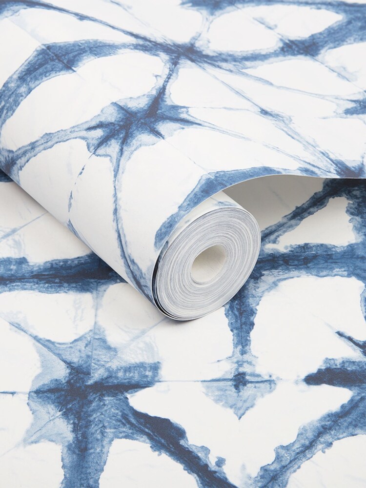 Graham & Brown Blue A4 Wallpaper Sample - Image 3 of 3