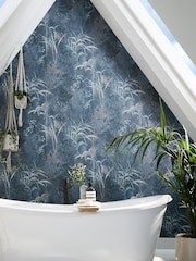 Graham & Brown Midnight Restore A4 Wallpaper Sample - Image 1 of 6