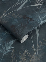 Graham & Brown Midnight Restore A4 Wallpaper Sample - Image 3 of 6