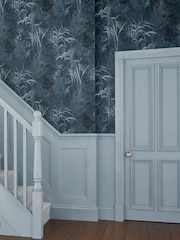 Graham & Brown Midnight Restore A4 Wallpaper Sample - Image 4 of 6