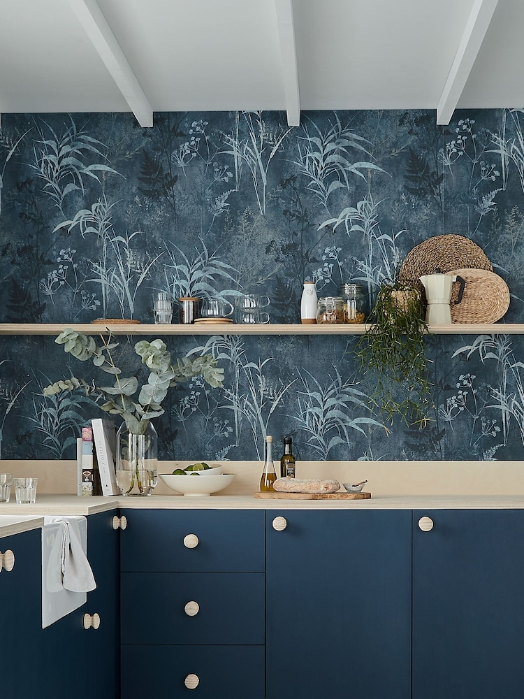 Graham & Brown Midnight Restore A4 Wallpaper Sample - Image 6 of 6