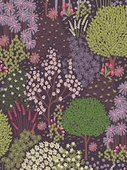 Graham & Brown Plum Fable A4 Wallpaper Sample - Image 2 of 3
