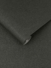 Graham & Brown Deep Grey Twill A4 Wallpaper Sample - Image 2 of 3