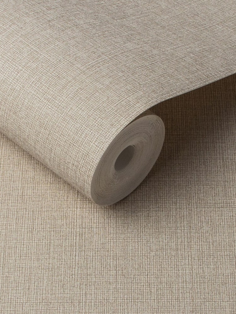 Graham & Brown Beige Linen A4 Wallpaper Sample - Image 3 of 3 Graham & Brown Beige Linen A4 Wallpaper Sample - Image 3 of 3