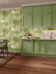 Graham & Brown Sage Fable A4 Wallpaper Sample - Image 1 of 3
