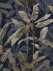 Graham & Brown Midnight Borneo A4 Wallpaper Sample - Image 2 of 3