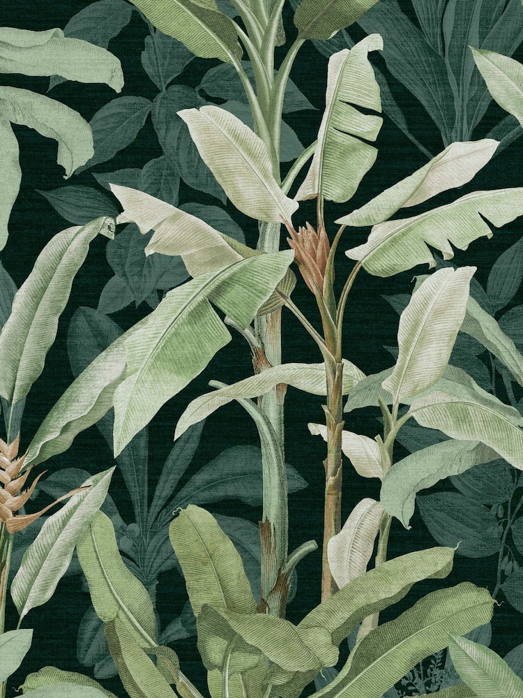 Graham & Brown Emerald Borneo A4 Wallpaper Sample - Image 2 of 3