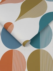 Graham & Brown Carnival Coronation Craze A4 Wallpaper Sample - Image 3 of 3