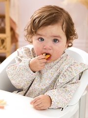 JoJo Maman Bébé Pink Sleeved Bib - Image 1 of 6