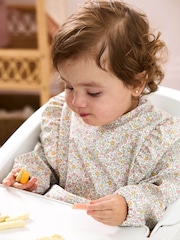 JoJo Maman Bébé Pink Sleeved Bib - Image 2 of 6