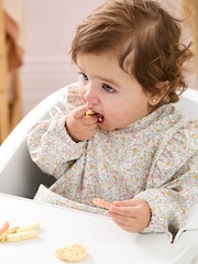 JoJo Maman Bébé Pink Sleeved Bib - Image 3 of 6