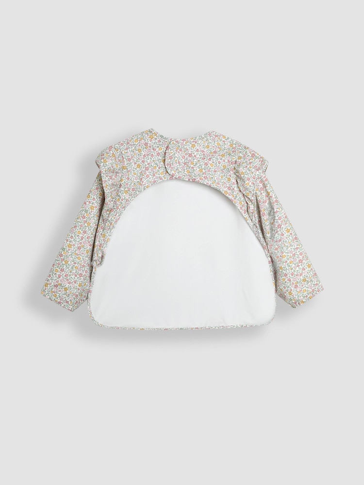 JoJo Maman Bébé Pink Sleeved Bib - Image 5 of 6