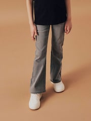 Name It Grey Boot Cut Flare 100% Cotton Jeans - Image 1 of 1