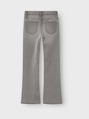 Name It Grey Boot Cut Flare 100% Cotton Jeans - Image 4 of 4