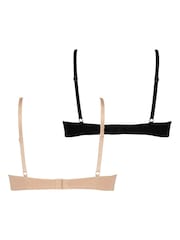 Rosa nude - Pack de 2 sujetadores con aros y relleno de Hunkemöller - Imagen 5 de 5