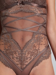 Hunkemöller Arabella Body, Braun - Bild 3 von 5