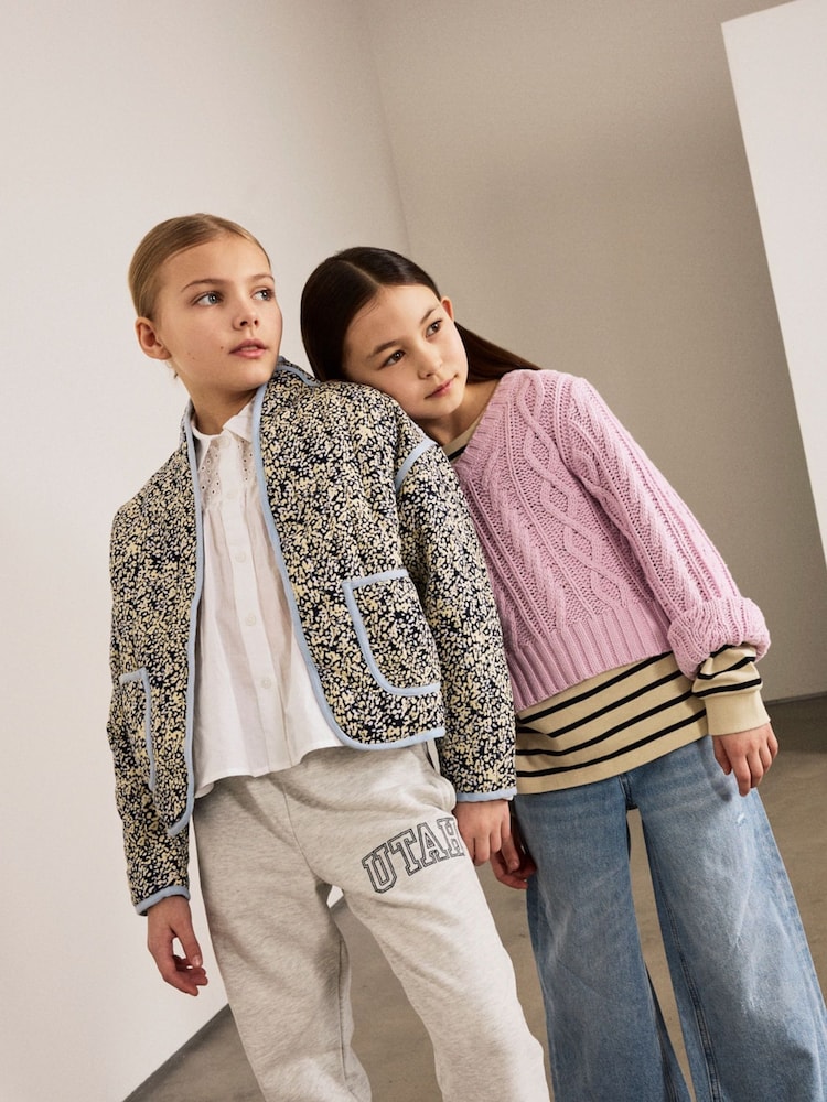 Name It Quilted Floral Jacket - Bild 1 von 4