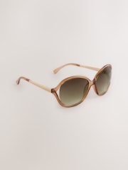 Marrón caramelo - Wrap Sunglasses - Imagen 1 de 3