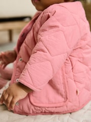 Pink Nylon - Baby Quilted Lightweight Jacket (0mths-2yrs) - Bild 3 von 11