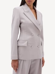 Remain Fitted White Blazer - Image 3 of 6