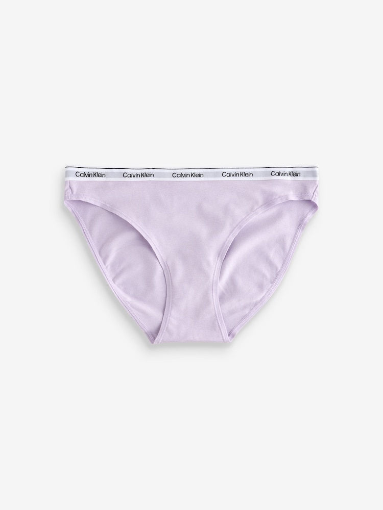 Calvin Klein Pink Modern Logo Full Briefs - Image 1 of 1