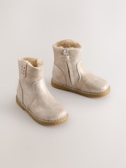 Silver Ankle Western Boots - Image 1 of 7