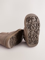 Mink Brown Standard Fit (F) Suede Pull On Boots - Image 4 of 5