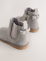 Grey Standard Fit (F) Chelsea Ankle Boots - Image 4 of 5