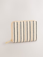 Natural Textured Midi Purse - Image 1 of 5