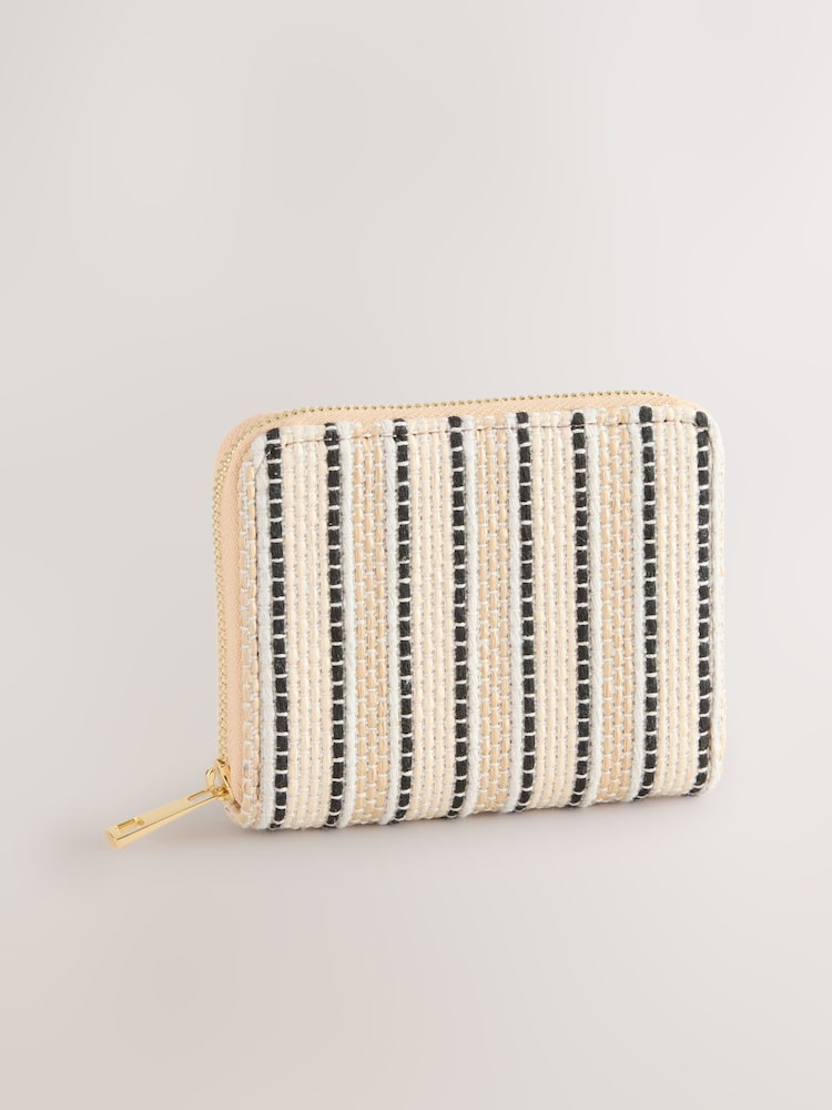Natural Textured Midi Purse - Image 1 of 5
