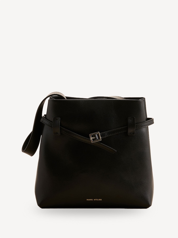 Manu Atelier Black Mini Du Jour Tote - Image 4 of 4