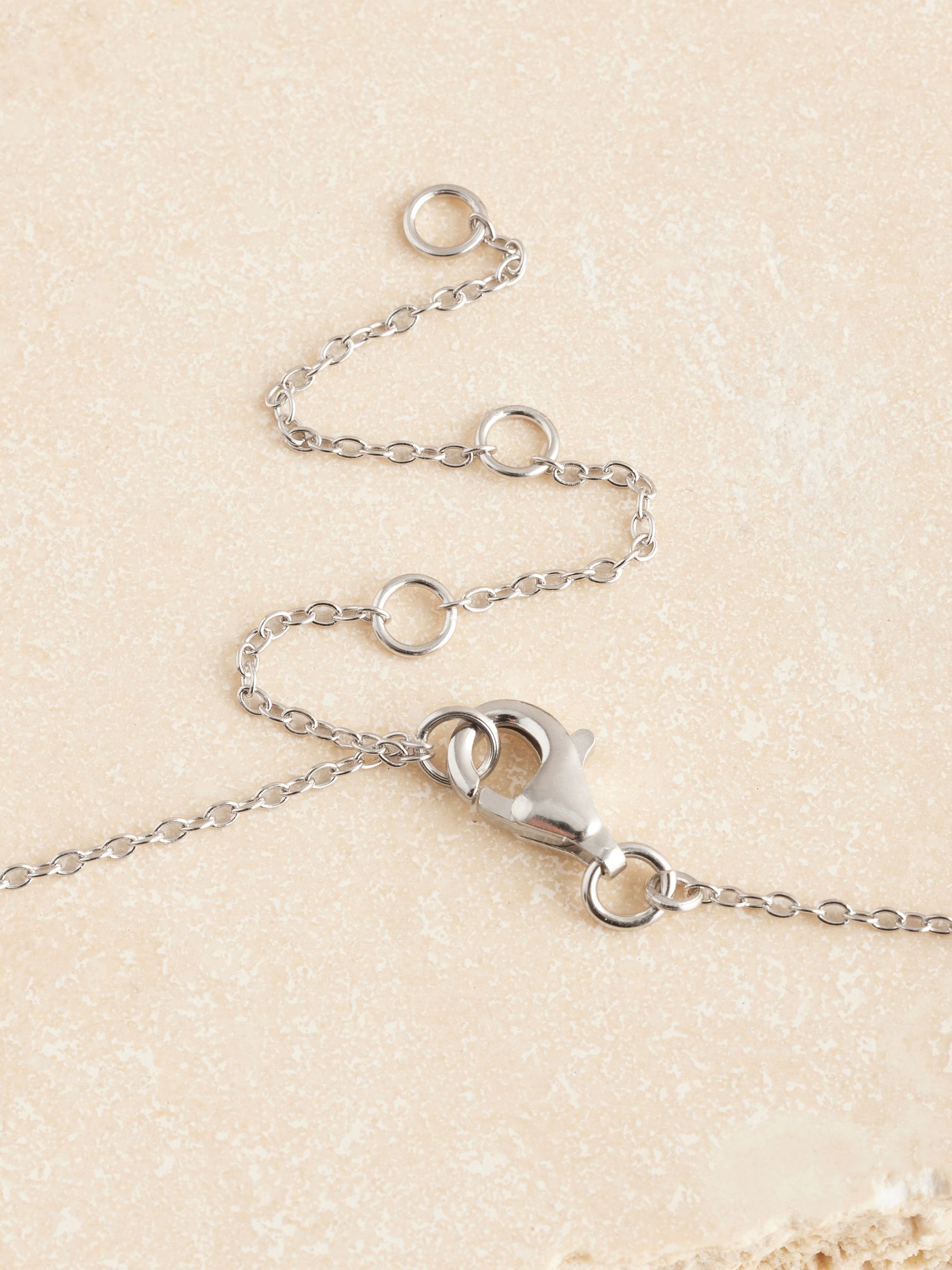 アクセサリー RILY Three Hearts Necklace Silver Silver Three Hearts Pendant