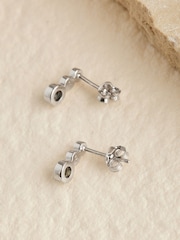 Sterling Silver Abalone Stud Earrings - Image 3 of 3