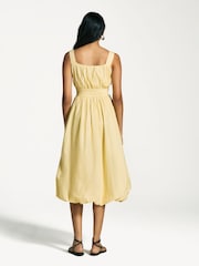 Sea New York Yellow Emmet Poplin Bubble Tank Dress - Image 2 of 6