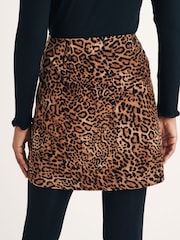 Nobodys Child Animal Stockholm Mini Skirt in Leopard - Image 2 of 4