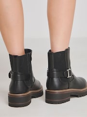 JD Williams Ankle Chelsea Boots With Buckle Detail - Image 2 of 4