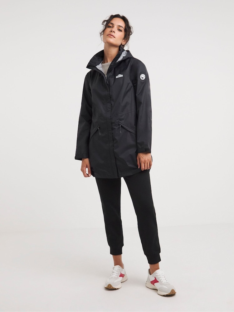 Snowdonia Black Lightweight Waterproof Jacket - Image 4 of 4