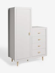 Grey Kids Alix 4 Drawer Tall Chest Of Drawers - Image 8 of 10